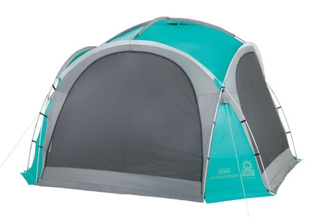Coleman Event Dome XL 4.5m with 4 screen walls & 2 Doors, camping garden beach shelter, Outdoor Camping Equipment - Grasshopper Leisure