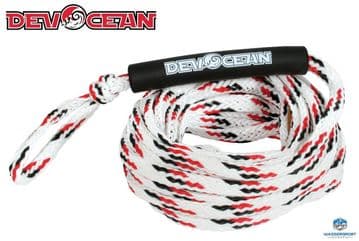Devocean Rope Heavy Duty Rope Tube Rope 1-4 Person Tow Rope Towable Tube