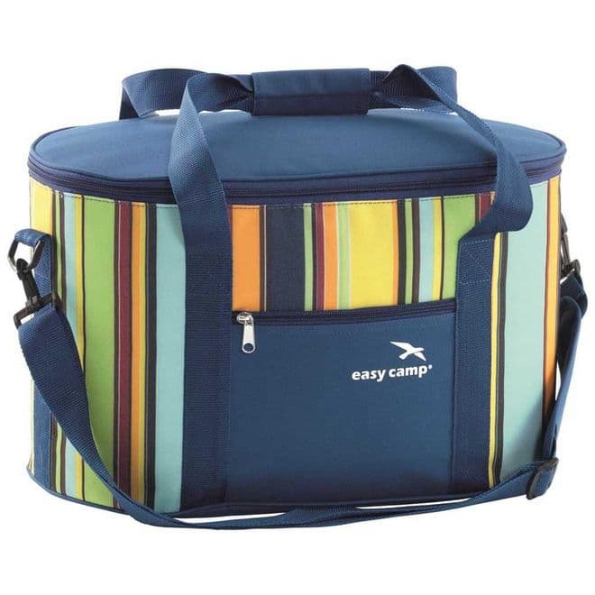 Easy Camp Coolbag Stripe L with shoulder strap, cool box bool bag - Grasshopper Leisure