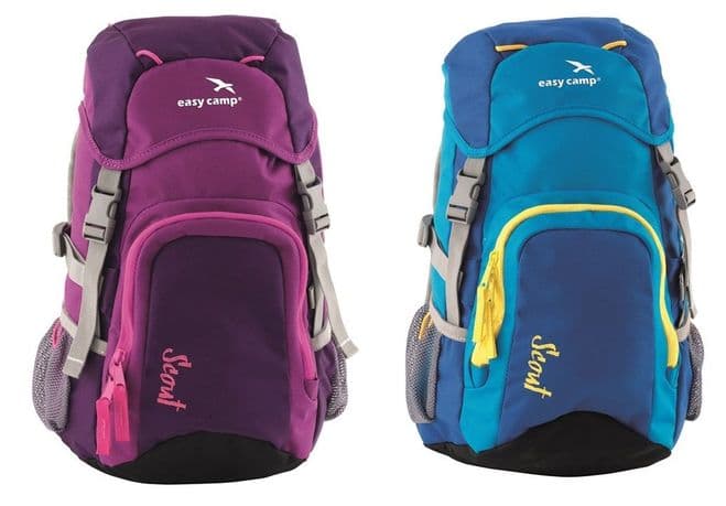 Easy Camp Daypack SCOUT Backpack - BLUE or Purple - Grasshopper Leisure