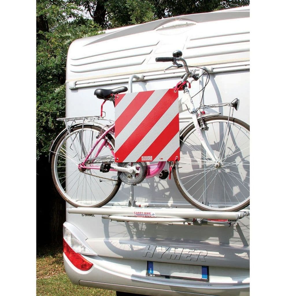 Fiamma ALUMINIUM Warning Sign for Carry-Bike Rack, Bike Carrier Accessories - Grasshopper Leisure