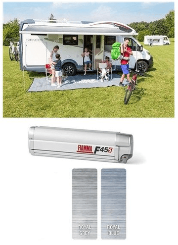 Fiamma F45S Campervan And Motorhome Awning - Titanium Case