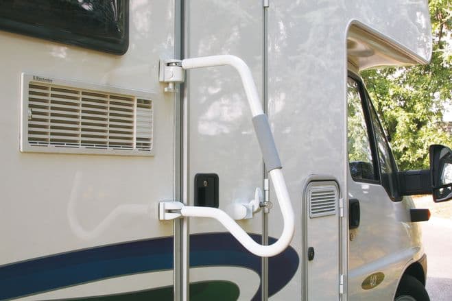 Fiamma Security 46 Pro Door Handle Lockable Secure Caravan Motorhome - Grasshopper Leisure