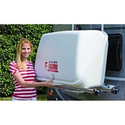 Fiamma Ultra-Box rear box, Caravan carry-bike, Storage and Organiser for Caravan & Motorhome - Grasshopper Leisure