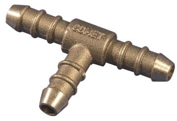 Gas Connector 8mm Rubber Hose T Piece