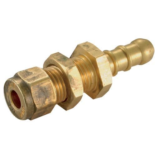 Gas Connector Fitting 8mm (5/16") Bulkhead Nozzle