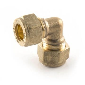 Gas Connector Fitting 8mm (5/16") Equal Elbow