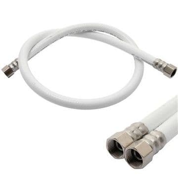 General Ecology 30” White Braided Hose with 3/8” Female Compression Fittings (800344)