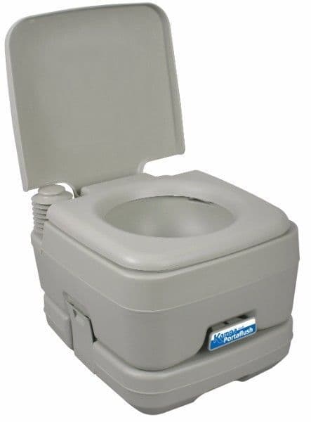 Kampa Portaflush 10 Litre Portable Toilet Potti - Portable Toilet, Camping Toilets - Grasshopper Leisure