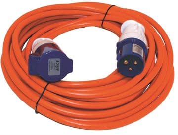 Leisurewize 10 Metre Mains Extension Lead Hook up Cable