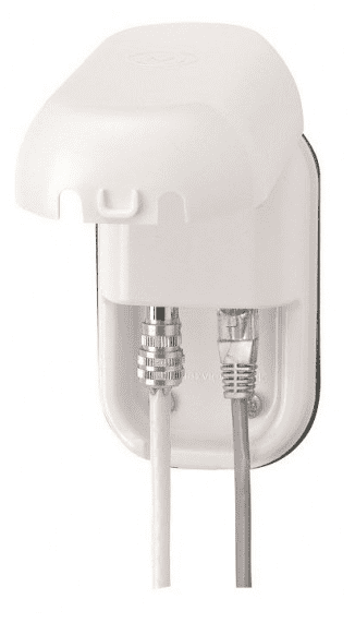 Maxview B2015 Weatherproof Twin Socket with RJ45 WiFi Connector & Coaxial (TV/ Radio) Connector