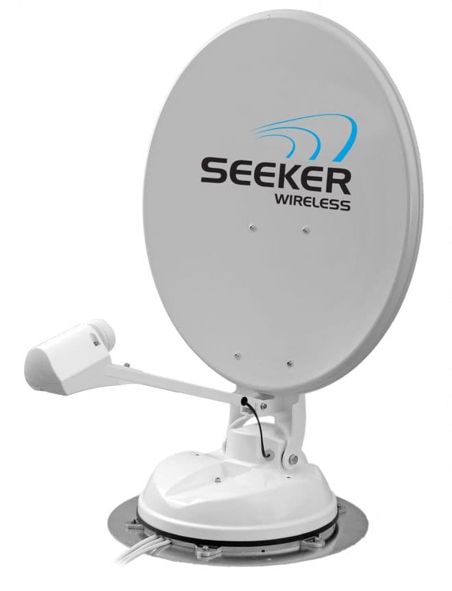 Maxview Seeker 65cm / 85cm Wireless Satellite System, TV & Satellite, TV & Satellite for caravan and motorhome - Grasshopper Leisure