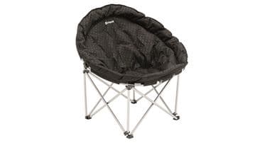 Outwell Casilda XL Black Half Moon Camping Chair