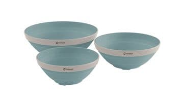 Outwell Collaps Collapsible Bowl Set Classic Blue