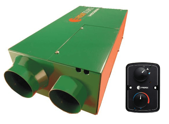 Propex Heatsource HS2800 Heater V2 Twin Vehicle Kit, Blown Air Heaters, Caravan Heaters, Gas & Electric Heaters for Caravan Campervan  Motorhome - Grasshopper Leisure