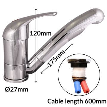 Reich Kama Single Lever Mixer Tap 27mm