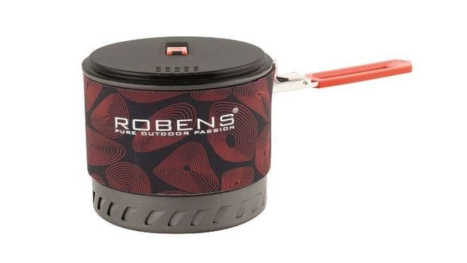Robens Turbo Cooking Pot for Caravan Camping Campervan, Camping Cooking Accessories - Grasshopper Leisure