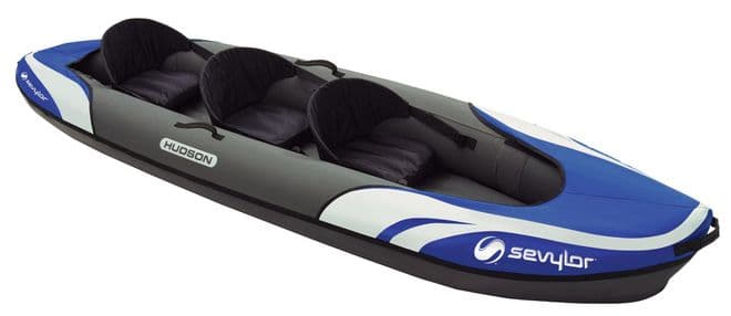 Sevylor Hudson 3 Person Inflatable Kayak, Water sports equipment - Grasshopper Leisure