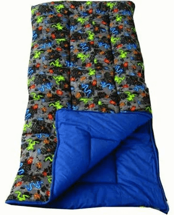 Sunncamp Junior Sleeping Bag - Bugs- With/ Without Pillow