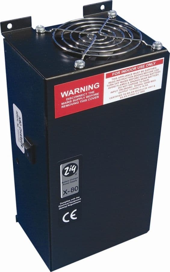 Zig X80 16.5 Automatic Battery Charger, Charging & Distribution for caravan and motorhomes - Grasshopper Leisure